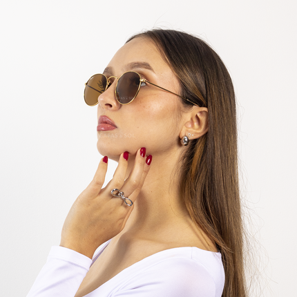 GAFAS DE SOL RB3447 ROUND METAL